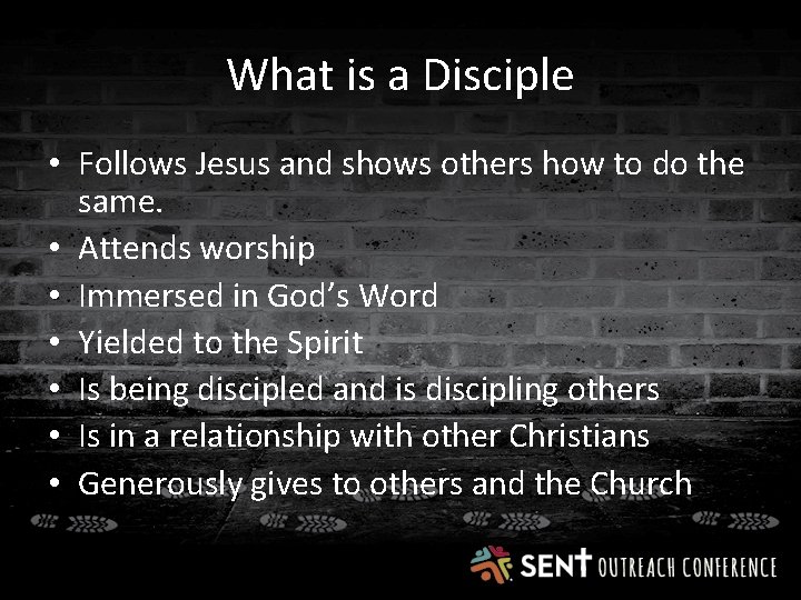 What is a Disciple • Follows Jesus and shows others how to do the