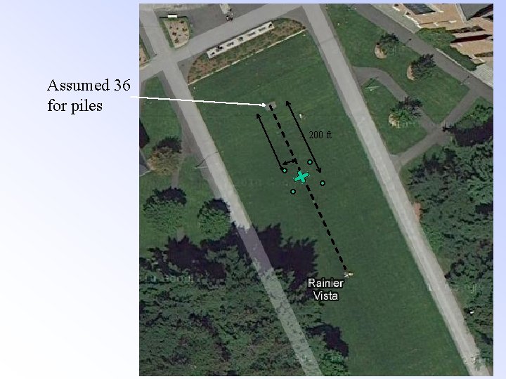 Assumed 36 for piles 200 ft Assumed 36 for piles 200 ft