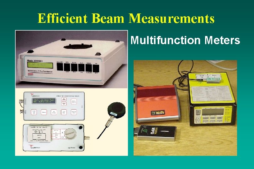 Efficient Beam Measurements Multifunction Meters 
