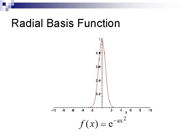 Radial Basis Function 