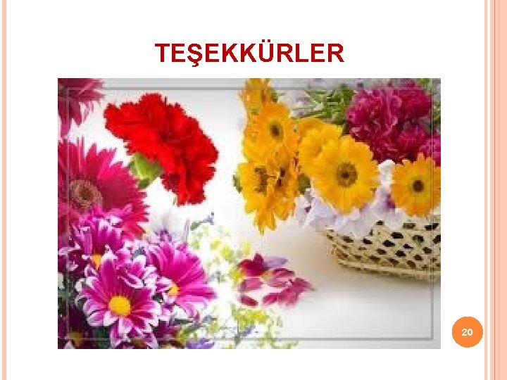 TEŞEKKÜRLER 20 
