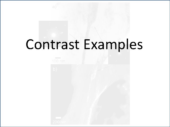Contrast Examples 