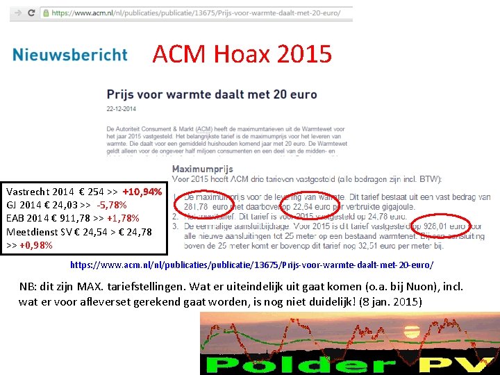 ACM Hoax 2015 Vastrecht 2014 € 254 >> +10, 94% GJ 2014 € 24, ACM Hoax 2015 Vastrecht 2014 € 254 >> +10, 94% GJ 2014 € 24,