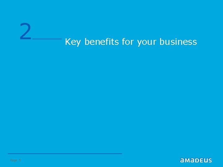 2 Page 5 Key benefits for your business 