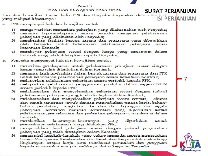 SURAT PERJANJIAN ISI PERJANJIAN 7 13 SURAT PERJANJIAN ISI PERJANJIAN 7 13