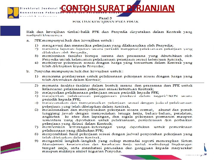 CONTOH SURAT PERJANJIAN 24 CONTOH SURAT PERJANJIAN 24
