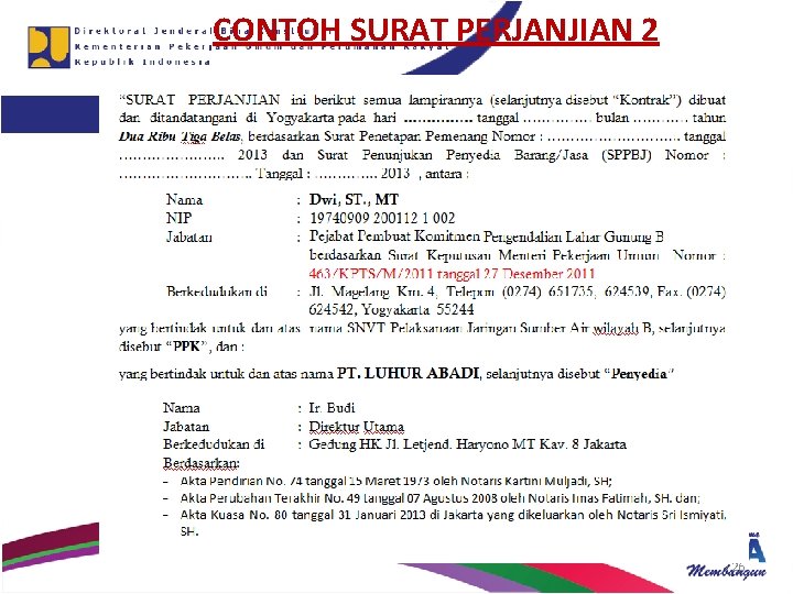 CONTOH SURAT PERJANJIAN 2 26 CONTOH SURAT PERJANJIAN 2 26