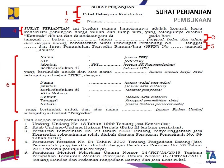 1 2 SURAT PERJANJIAN PEMBUKAAN 4 3 5 6 7 7 