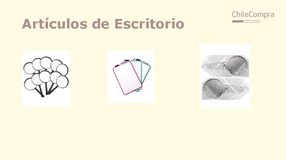 Artículos de Escritorio 