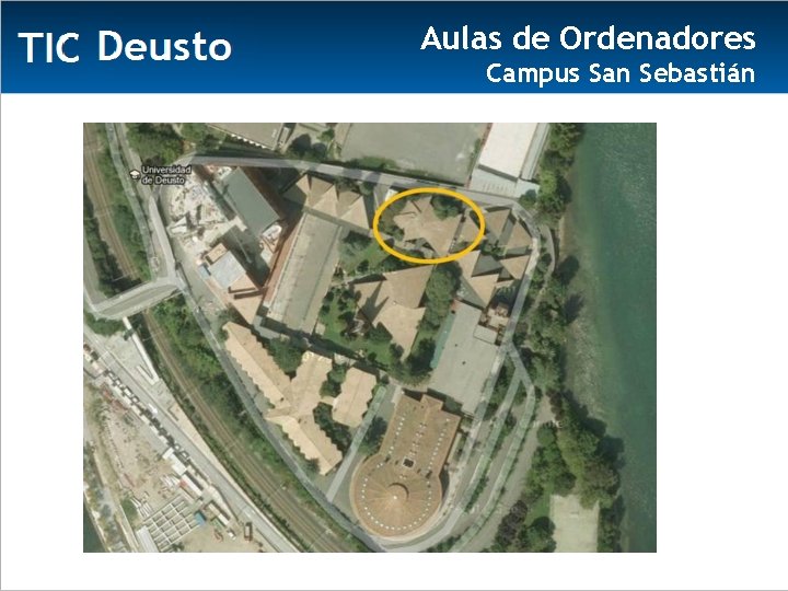 Aulas de Ordenadores Campus San Sebastián 