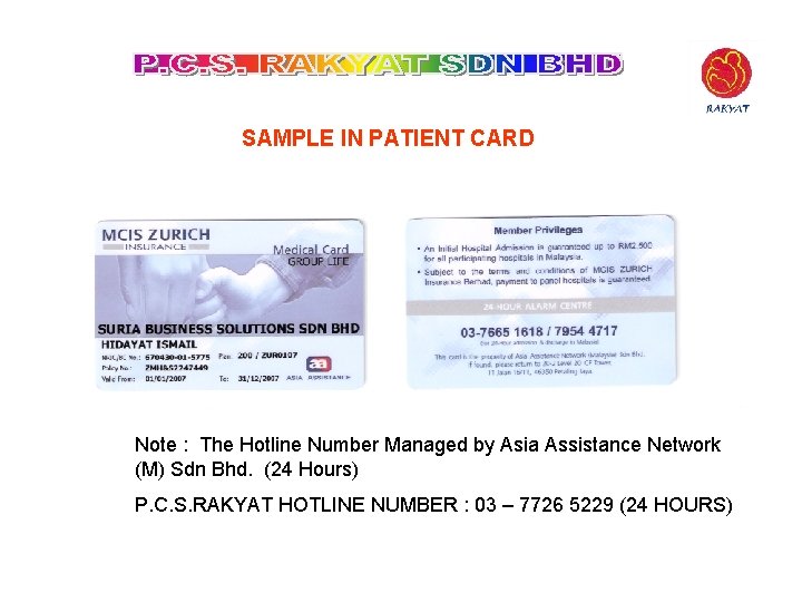 mcis medical card Paul Alsop