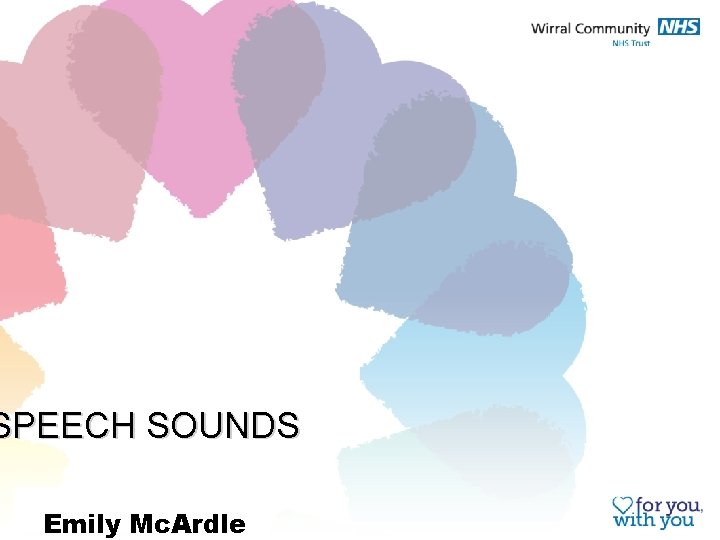 SPEECH SOUNDS Emily Mc. Ardle 