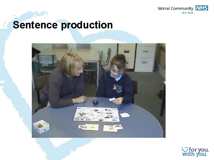 Sentence production 