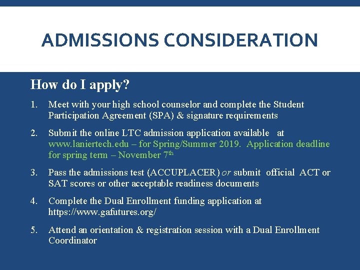 Life At Lanier Tech Whatis Isdual Enrollment What