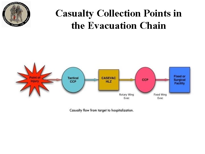 Casualty Collection Points in the Evacuation Chain 