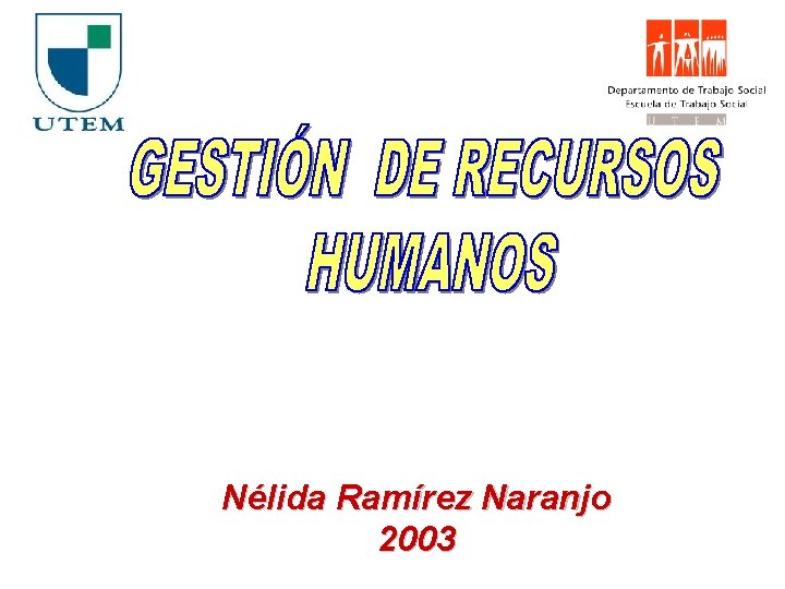 Nélida Ramírez Naranjo 2003 