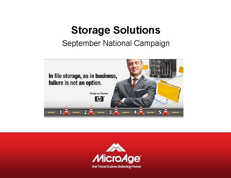 Storage Solutions September National Campaign 