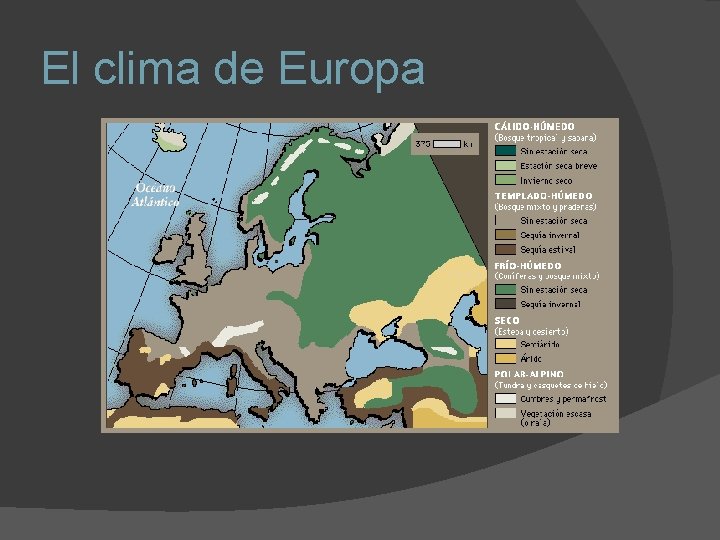 El clima de Europa 