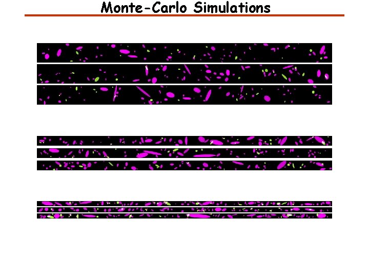 Monte-Carlo Simulations 