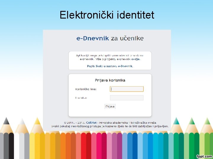 Elektronički identitet 