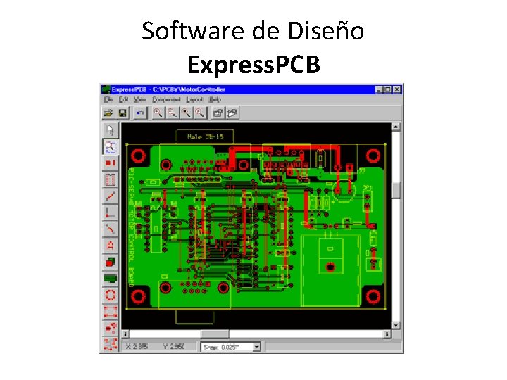 Software de Diseño Express. PCB 