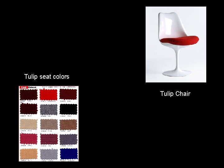 Tulip seat colors Tulip Chair 