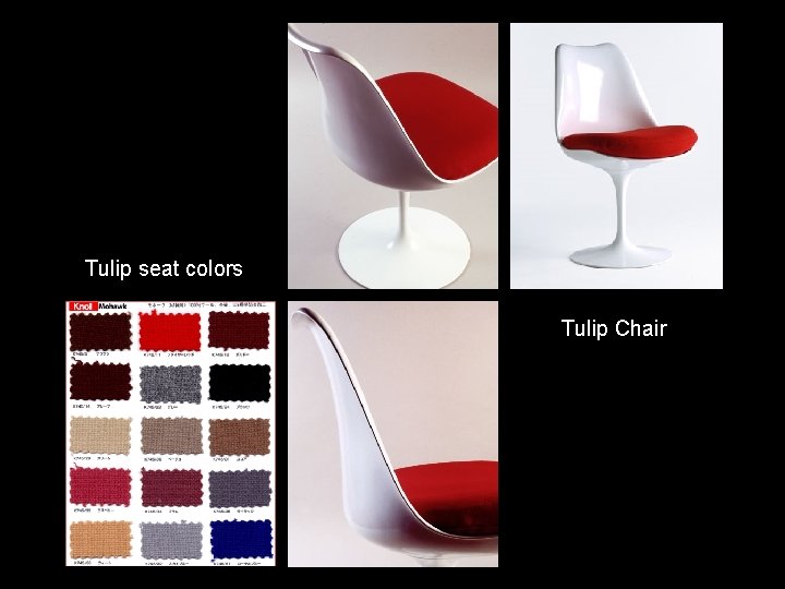 Tulip seat colors Tulip Chair 