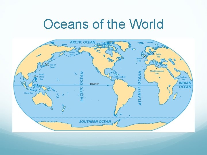 Oceans of the World 