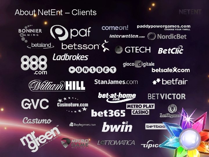 About Net. Ent – Clients 