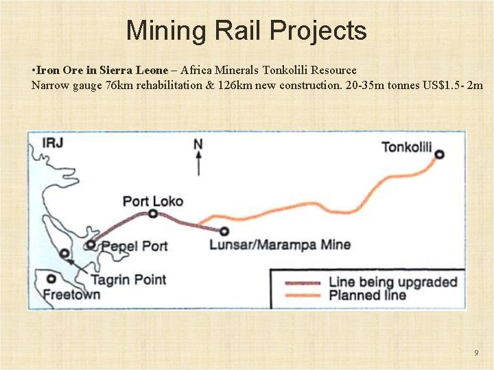 Mining Rail Projects • Iron Ore in Sierra Leone – Africa Minerals Tonkolili Resource