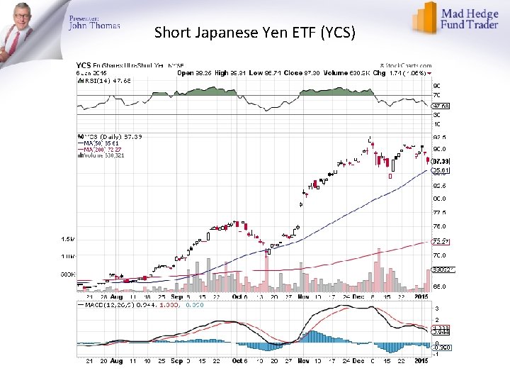 Short Japanese Yen ETF (YCS) 