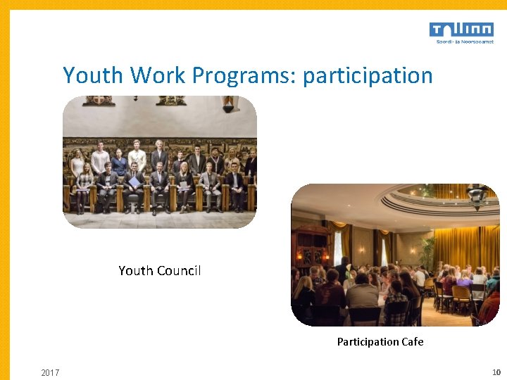 Youth Work Programs: participation Youth Council Participation Cafe 2017 10 