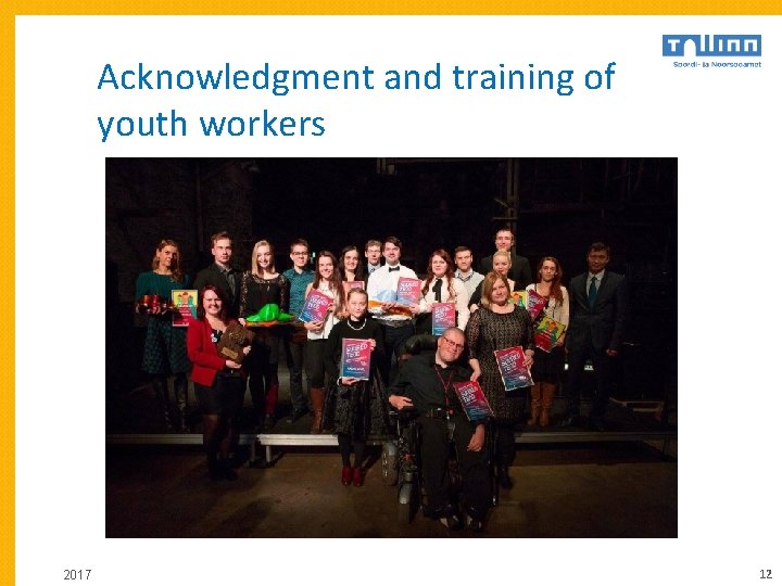 Acknowledgment and training of youth workers 2017 12 