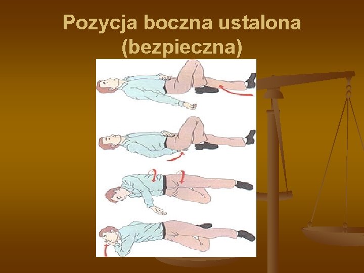 Pozycja boczna ustalona (bezpieczna) 2 4 Pozycja boczna ustalona (bezpieczna) 2 4
