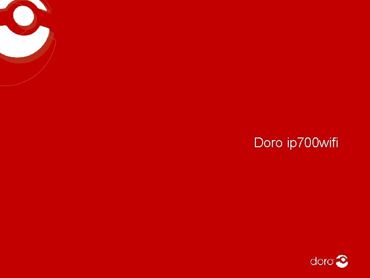 Doro ip 700 wifi 