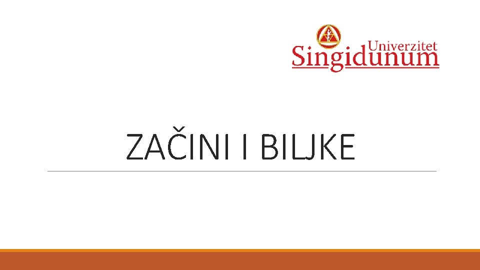 ZAČINI I BILJKE 