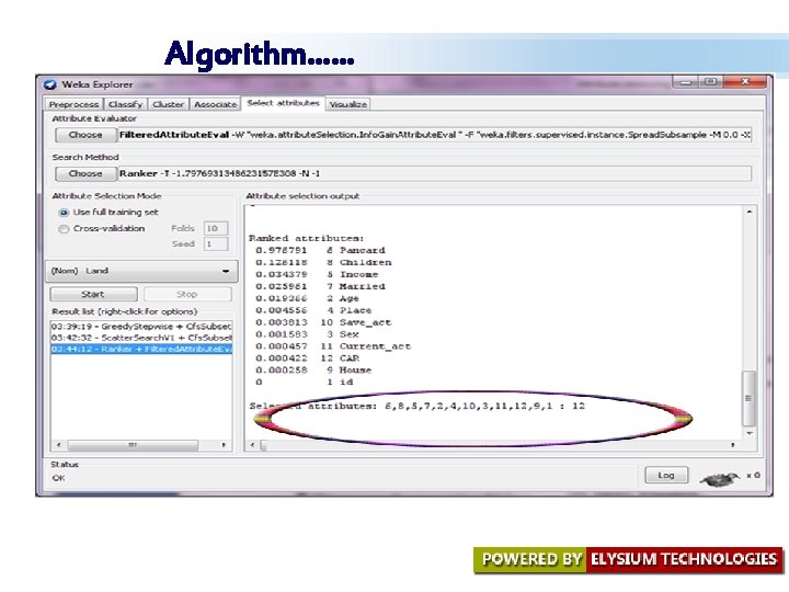 Algorithm…… Algorithm……