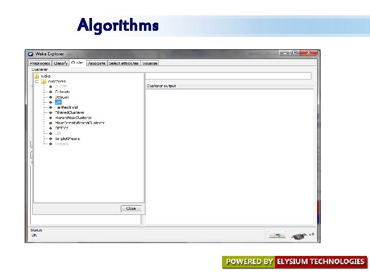 Algorithms Algorithms