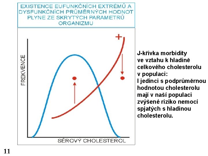 J-křivka morbidity ve vztahu k hladině celkového cholesterolu v populaci: I jedinci s podprůměrnou
