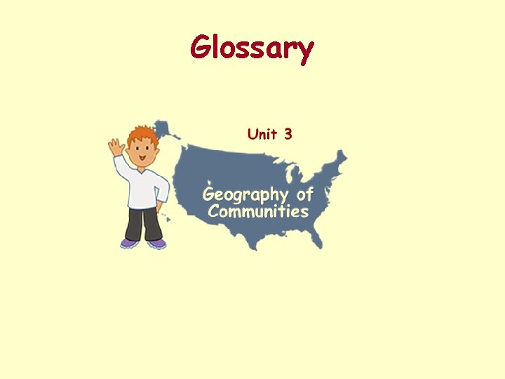 Glossary 