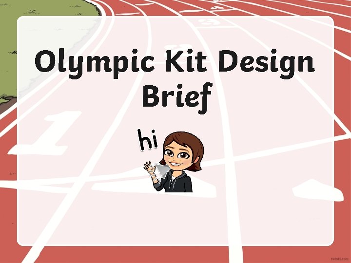 Olympic Kit Design Brief 