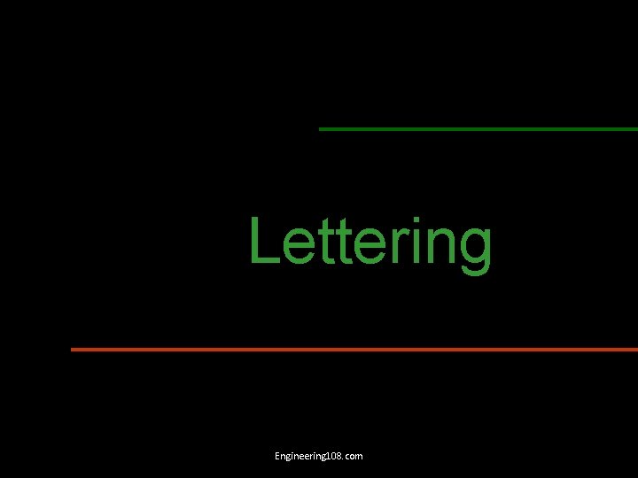 Lettering Engineering 108. com 