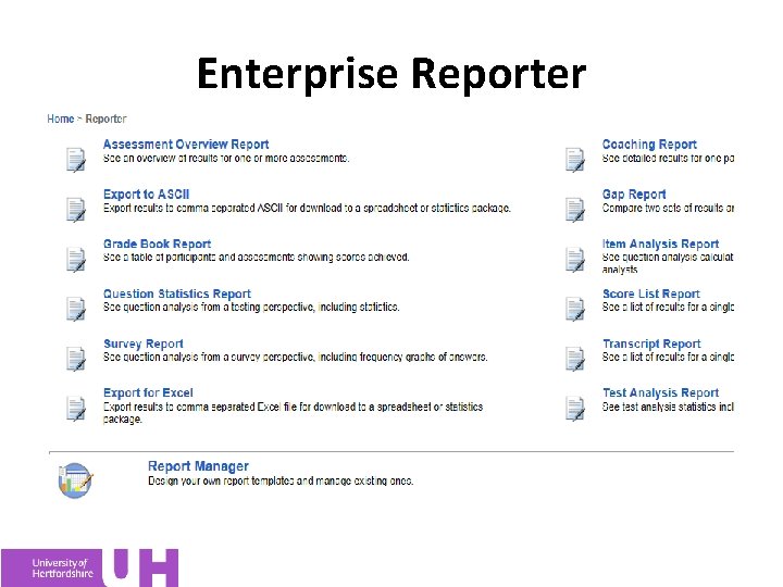 Enterprise Reporter 