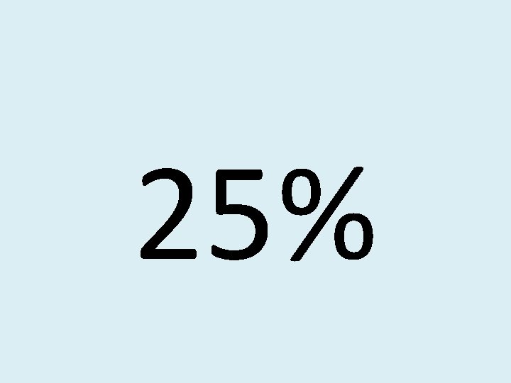 25% 