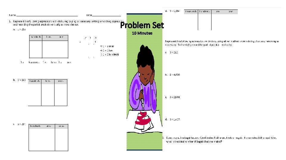 Problem Set 10 Minutes Problem Set 10 Minutes