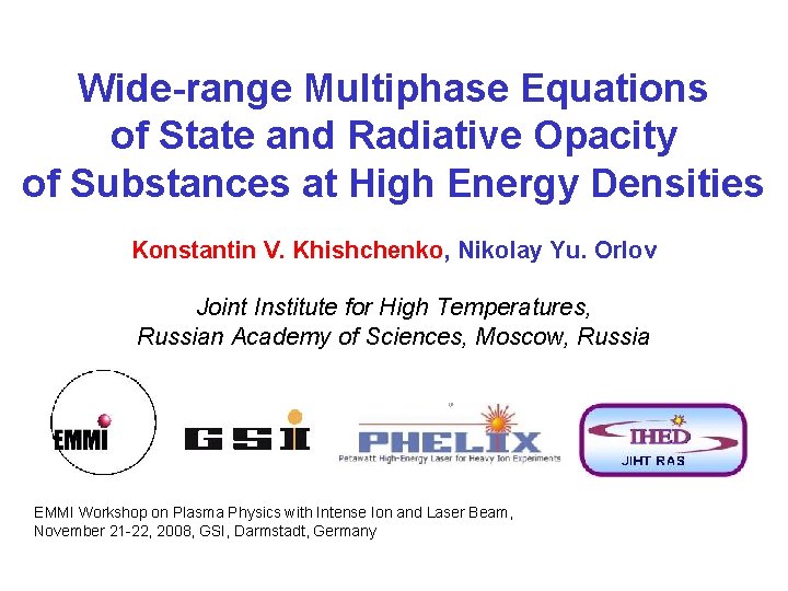 Wide-range Multiphase Equations of State and Radiative Opacity of Substances at High Energy Densities