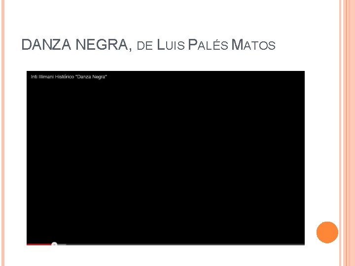 DANZA NEGRA, DE LUIS PALÉS MATOS 