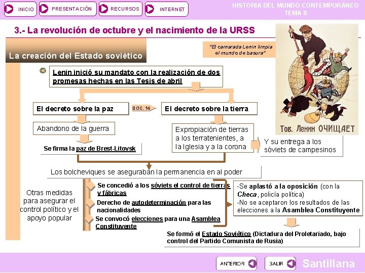 INICIO PRESENTACIÓN RECURSOS HISTORIA DEL MUNDO CONTEMPORÁNEO TEMA 8 INTERNET 3. - La revolución
