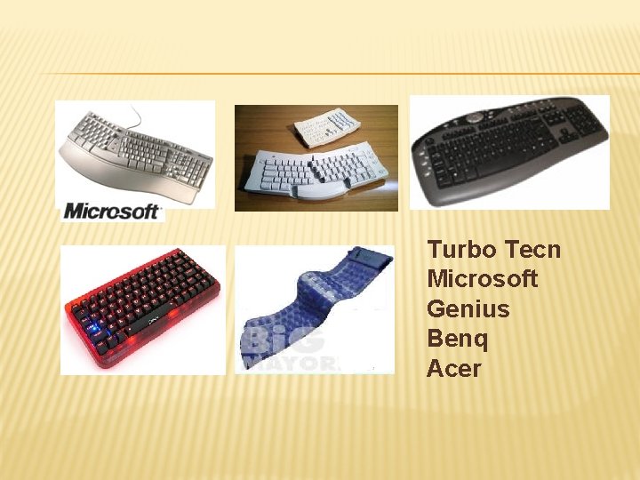 Turbo Tecn Microsoft Genius Benq Acer 