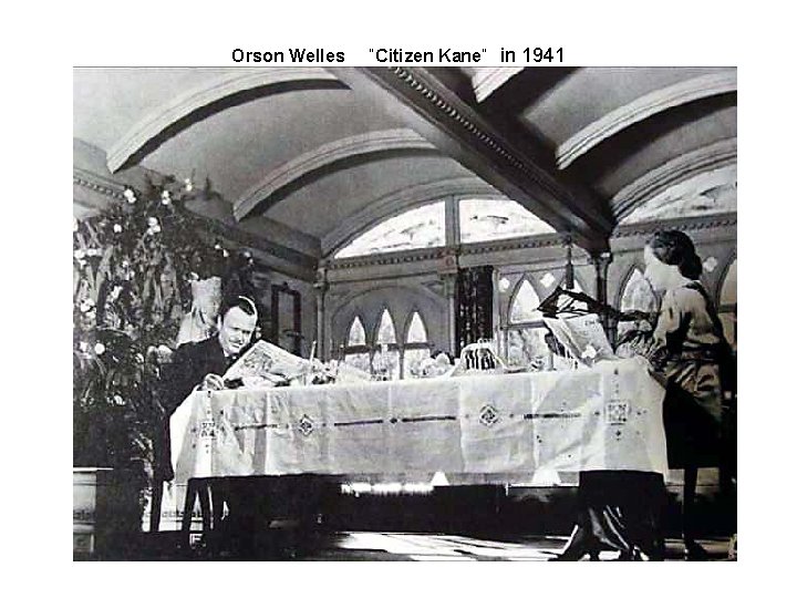 Orson Welles “Citizen Kane” in 1941 